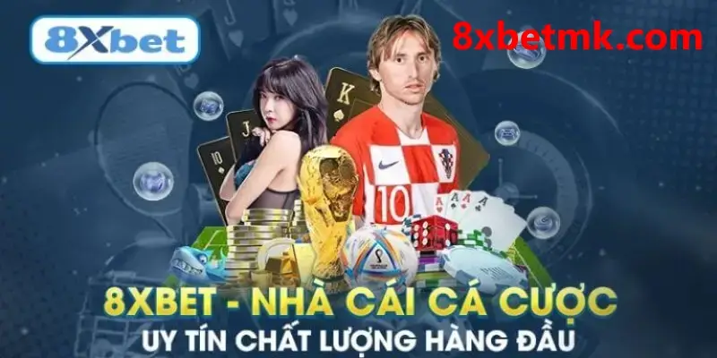 8xbet nhà cái cá cược thể thao uy tín và chất lượng